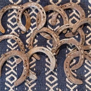 Used Horseshoe Right off the Ranch Authentic Western